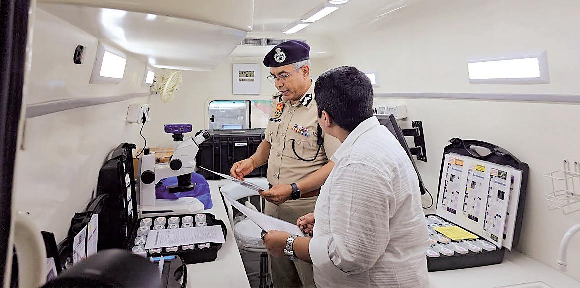 Haryana FSL launches mobile forensic vans, boosts scientific justice system