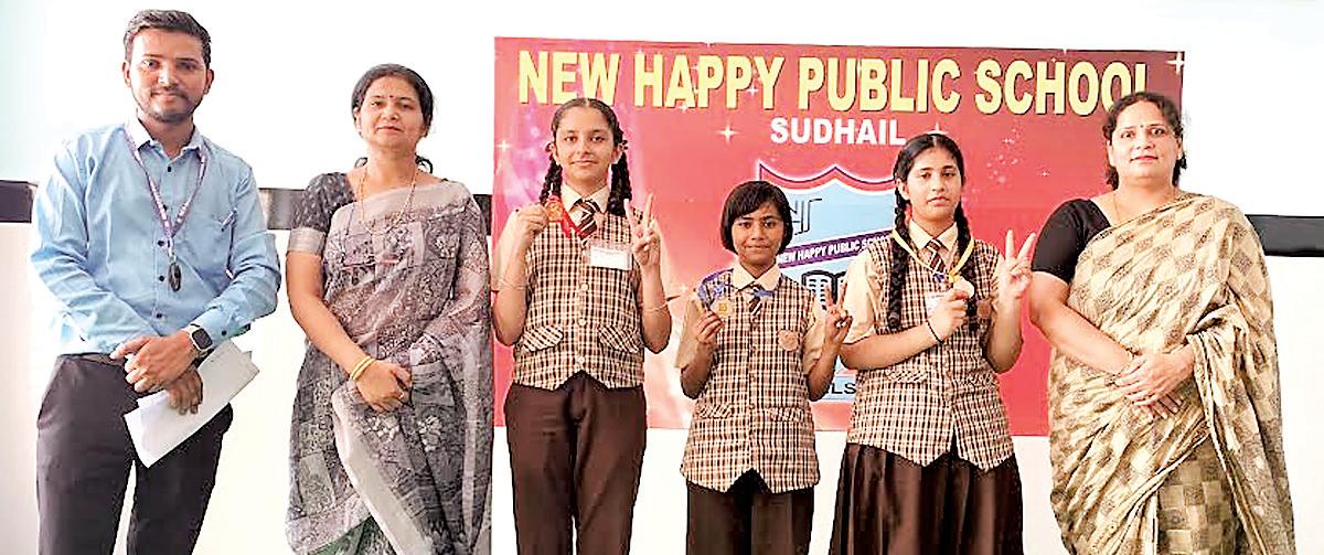 Table Tennis and Chess Tournament organized at New Happy Public School, Sudhail