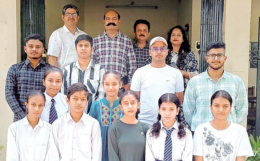 Students honoured for outstanding performance in board examinations