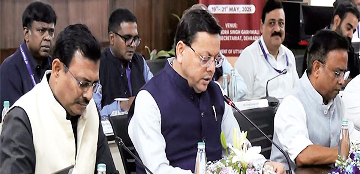 Uttarakhand CM Dhami holds meeting with Finance Commission, discuss state share