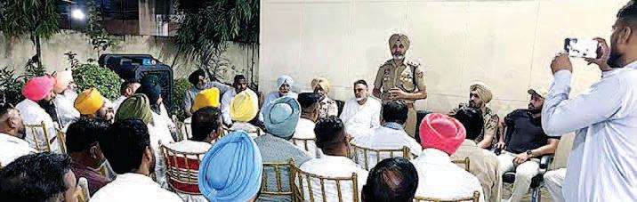 War against drugs - joint effort of police and social leaders in Shahkot