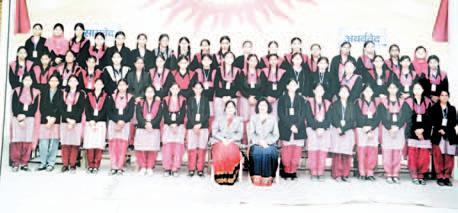 Students of Class 10 of Arya Kanya Senior Secondary School again proved academic excellence