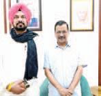 MLA Dev Mann holds closed-door meeting with AAP supremo Arvind Kejriwal