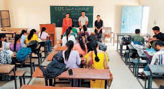 Essay writing competition held at Shaheed Udham Singh govt College, Matak Majri