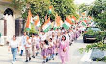 Little Millennium School hosts grand Tiranga Yatra to celebrate 'Operation Sindoor' success