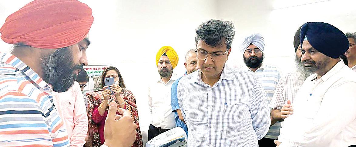 BBMB dispensary upgraded with advanced physiotherapy equipment