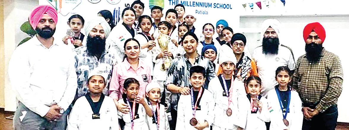 Students of Wisdom Tree International School win 26 medals in Patiala