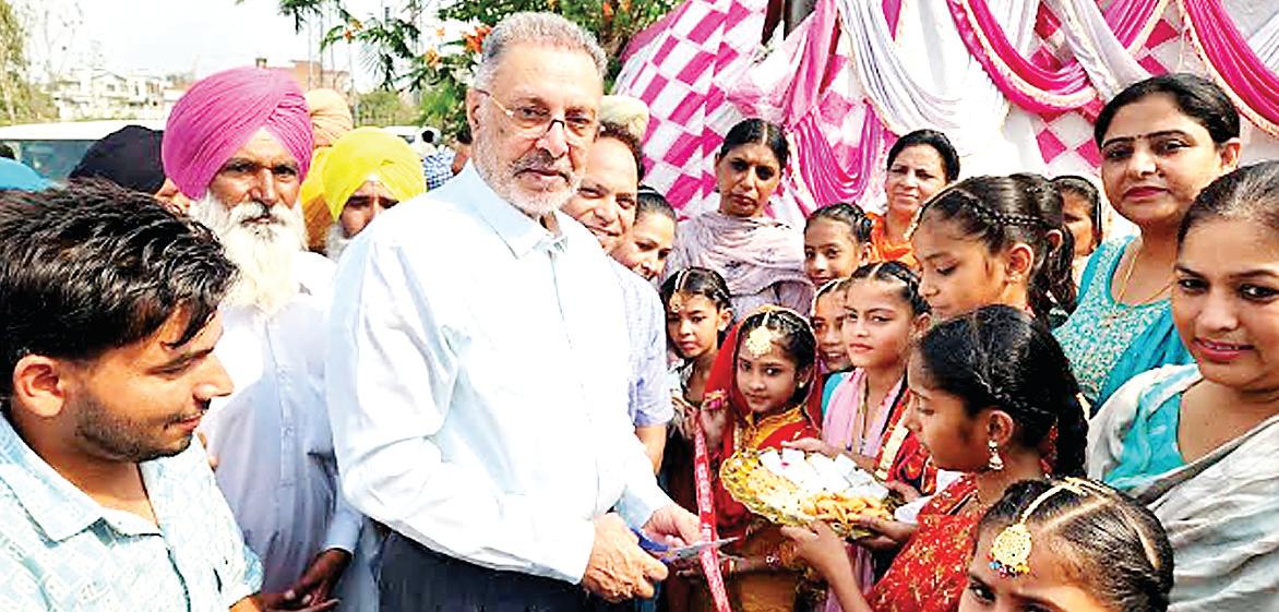 Dr. Balbir Singh inaugurates school infrastructure worth over Rs 1 cr
