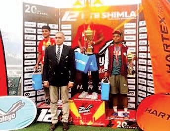 Auckland House School boys ride high at MTB Shimla 2025
