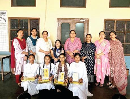 Ashmeet tops Arya Girls Senior Secondary as school achieves 100% result in Class 10 board exam