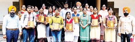 DC felicitates 26 merit holders of classes 12th and 10th