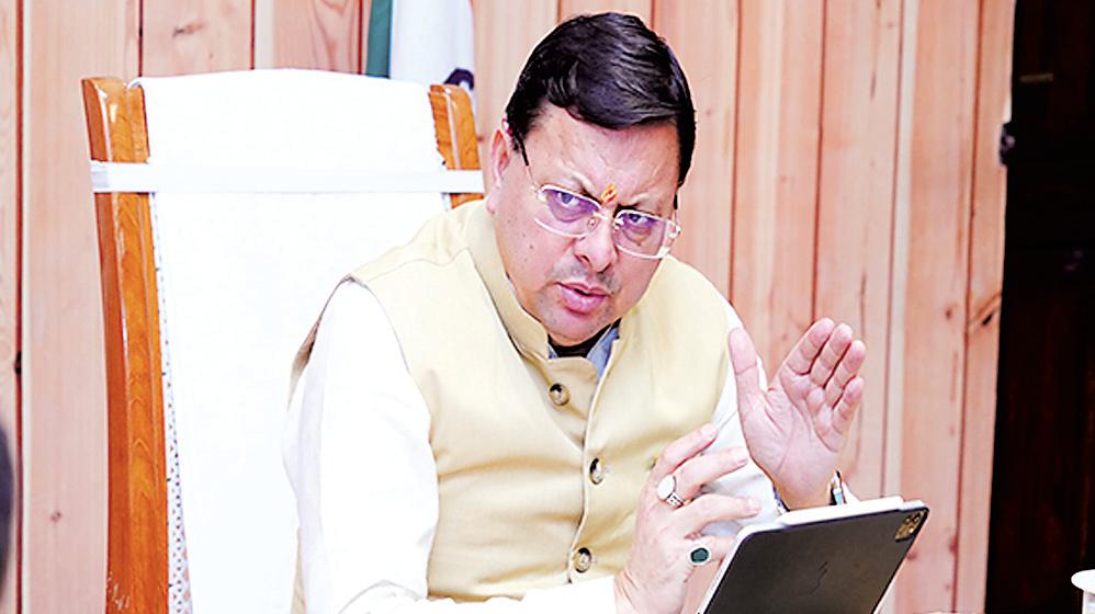CM Dhami chairs meeting to discuss campaign against corruption; visits Shri Hemkunt Sahib