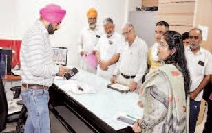 Municiapl Commissioner gives instructions to work on time, prepare action taken report and maintain records