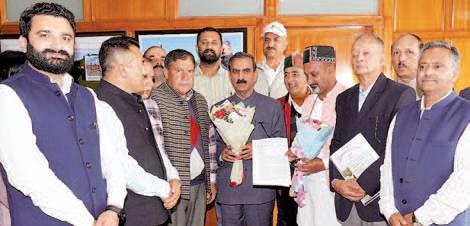 Delegation of Sanyukt Kisan Manch calls on Chief Minister