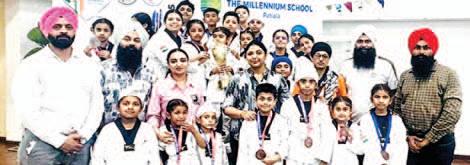Students of Wisdom Tree International School win 26 medals in Patiala