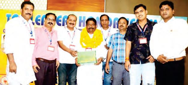 Top leaders honored by Anti-Corruption Foundation of India for their efforts in promoting anti-corruption awareness