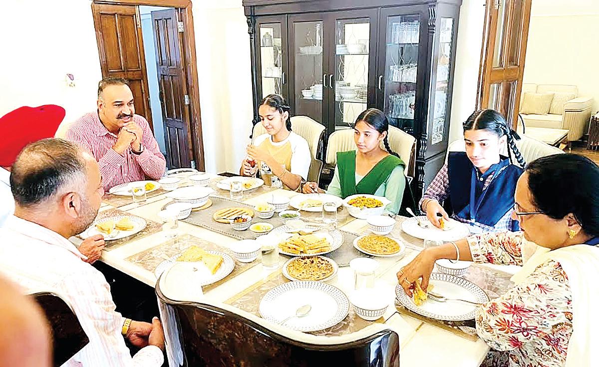 Toppers from Sangrur district spend day with the DC