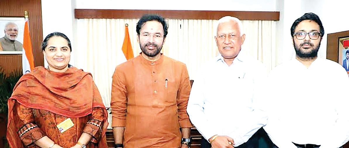 Goyal meets Union Minister Reddy for early completion of potash survey work in Punjab