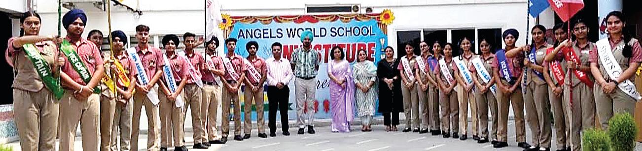 Student cabinet elections held at Angels World School, Morinda