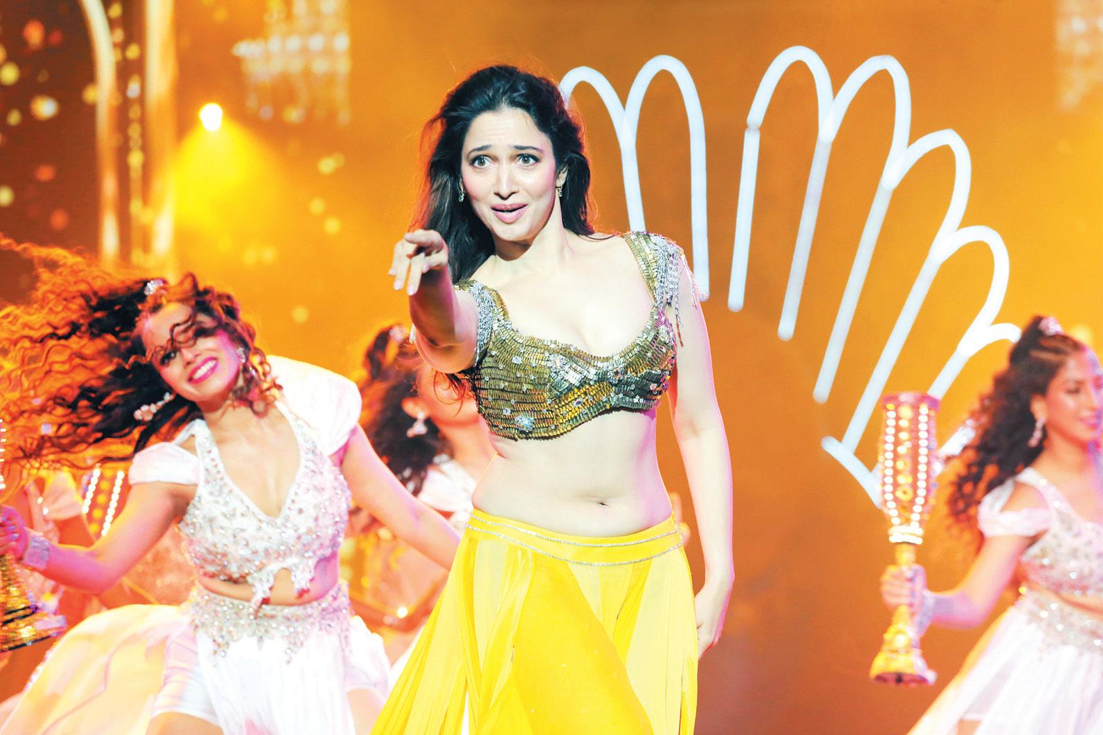 Tamannaah's electrifying and graceful performance was a love letter to Bollywood's dancing icons