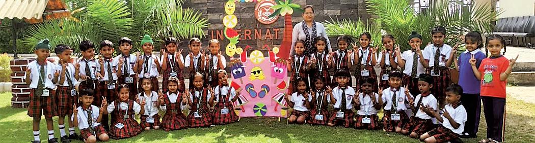 Summer cool party at Falcon International School