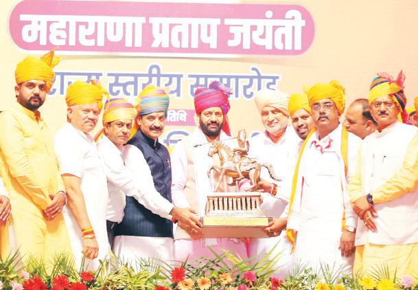 Maharana Pratap Jayanti celebrated with grandeur in Salwan Village, Karnal