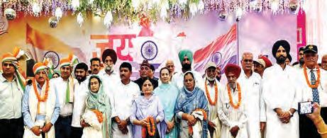 Jai Hind Sabha honours families of martyred soldiers at Pathankot