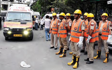 Civil defence mock drill conducted at District Mini Secretariat under Operation Shield