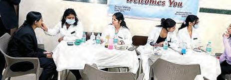 Rotaract Club of HPNLU Shimla organises free dental health camp