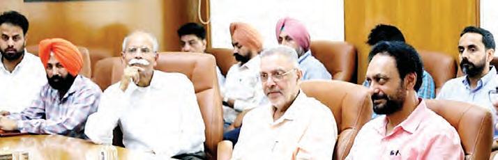 Dr. Balbir Singh visits Thapar institute to review sustainability research initiatives