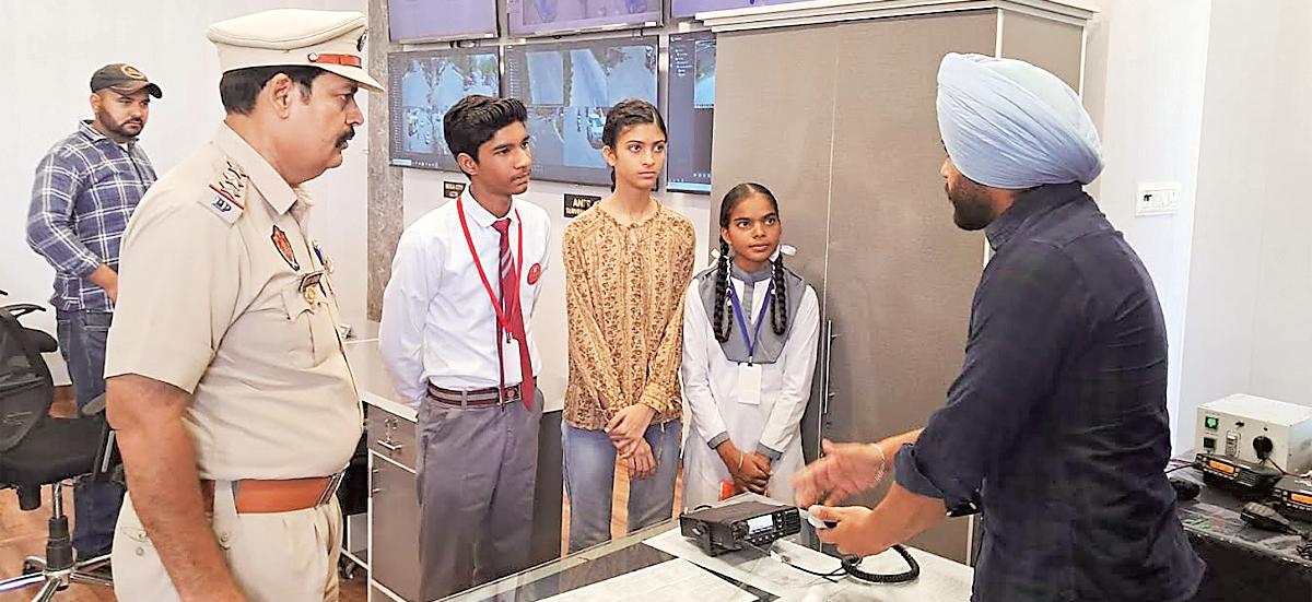Topper students spend day with DC and SSP under Punjab govt’s ‘One Day, DC/SSP De Sang’ initiative