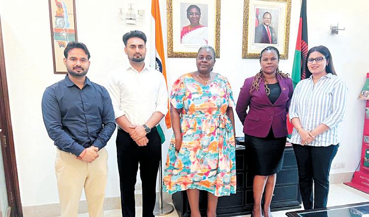 NIILM University holds successful talks with the High Commission of Malawi regarding academic cooperation