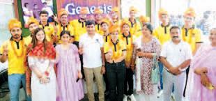 Genesis student Rhythm Goyal gets AIR 213 in JEE-Advanced 2025