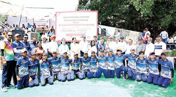 Chandigarh wins boys’ Title at 43rd Junior National Softball Championship