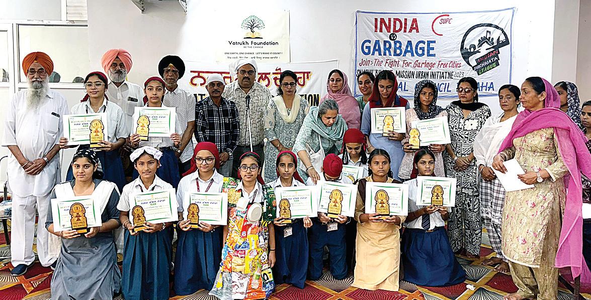 Vatrukh foundation hosts “Beat Plastic” competitions for school children to raise environmental awareness
