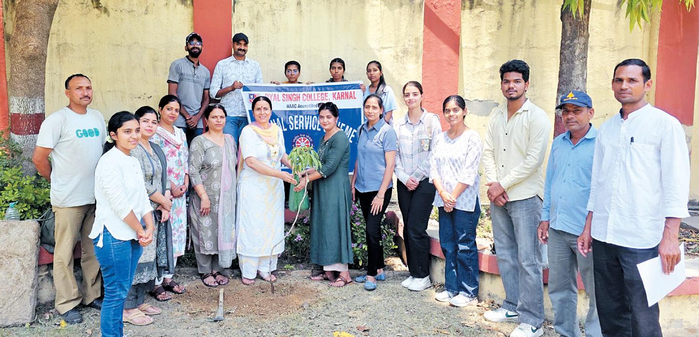 Dyal Singh college holds environment day programmes