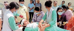 Disaster readiness demonstrated with statewide earthquake mock drill in Bilaspur