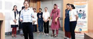 AIIMS Bilaspur spreads mental health awareness on World Schizophrenia Day