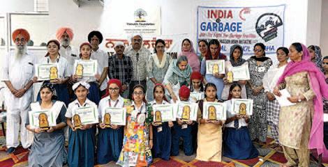 Vatrukh foundation hosts “Beat Plastic” competitions for school children to raise environmental awareness