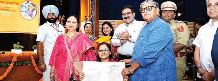 Gulab Chand Kataria hands over appointment letters to 198 newly appointed TGTS