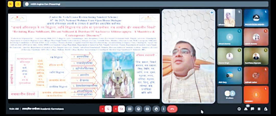 Webinar organized in DAV College for Girls