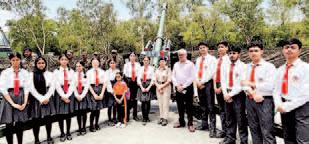 Students of Pratap World School visit Mamun Cantt for Indian Army's ‘Operation Sindoor' weapon expo
