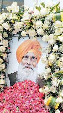 Political, social, religious leaders pay rich tributes to the former Union minister, SS Dhindsa
