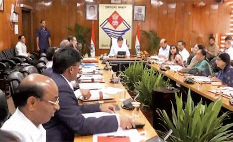 CM Dhami attends general assembly, executive committee meetings of Bhasha Sansthan at APJ Abdul Kalam Bhawan