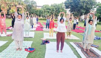 Yoga protocol training camps organised in Kaithal sectors, Cheeka and Pundri