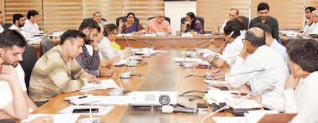 MLA Jagmohan Anand directs strict action on lapses in development works