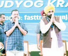 Kejriwal, CM Mann unveil 12 historic reforms to supercharge industrial growth