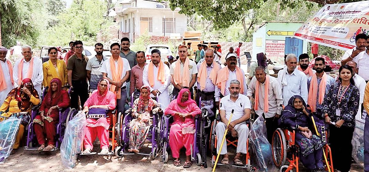 Kosaria hosts successful assistive device distribution camp, bringing relief to 35 beneficiaries