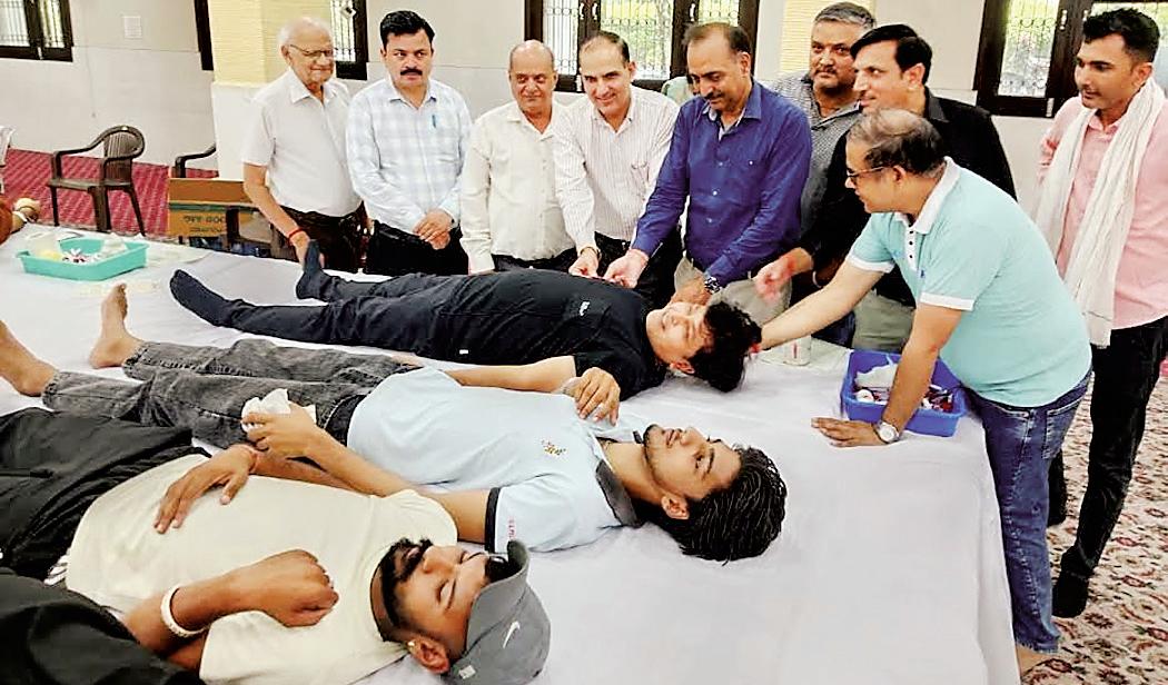 NIFA organises blood donation camp on International Blood Donor day