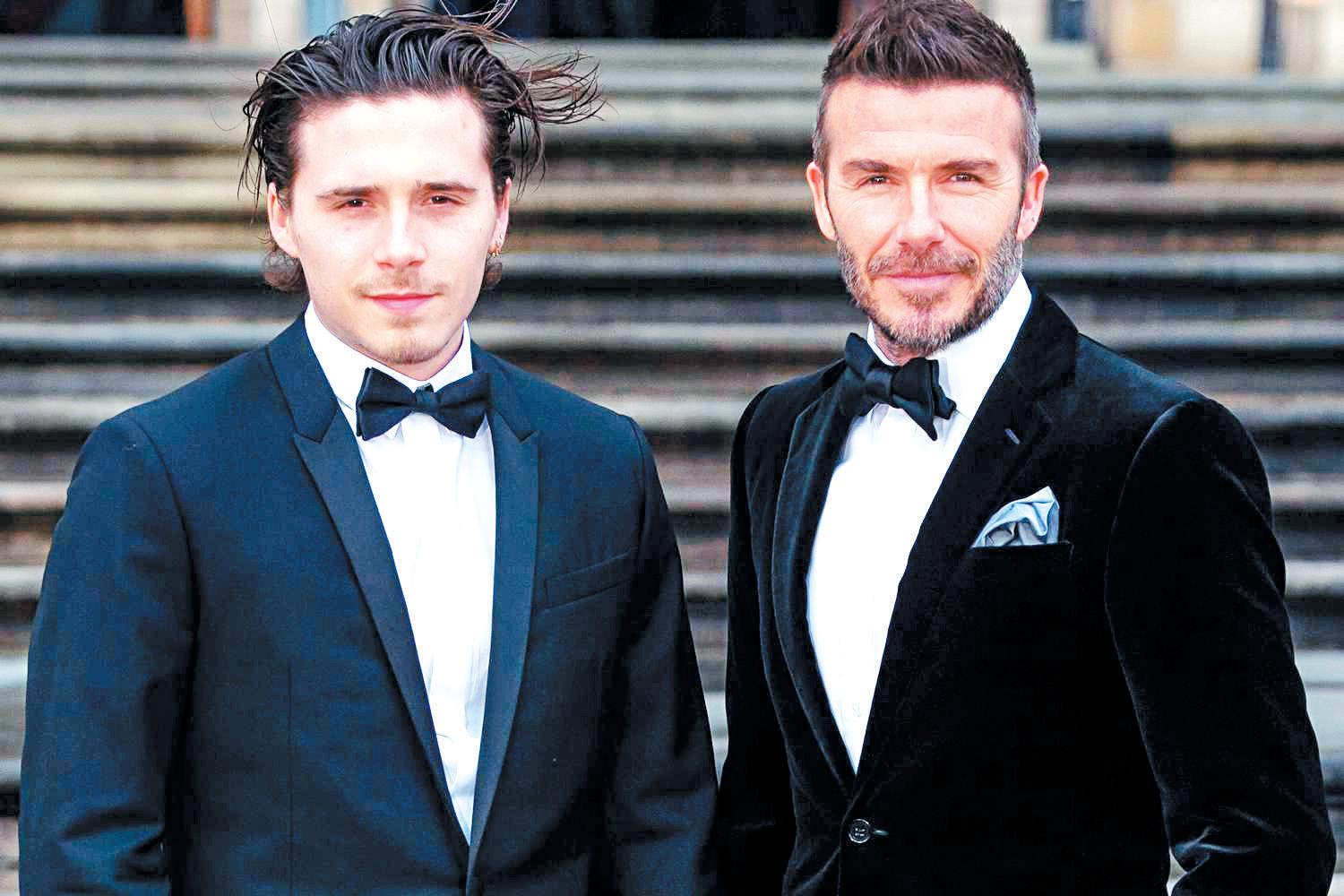 David Beckham includes son Brooklyn in Father's Day post amid family tension